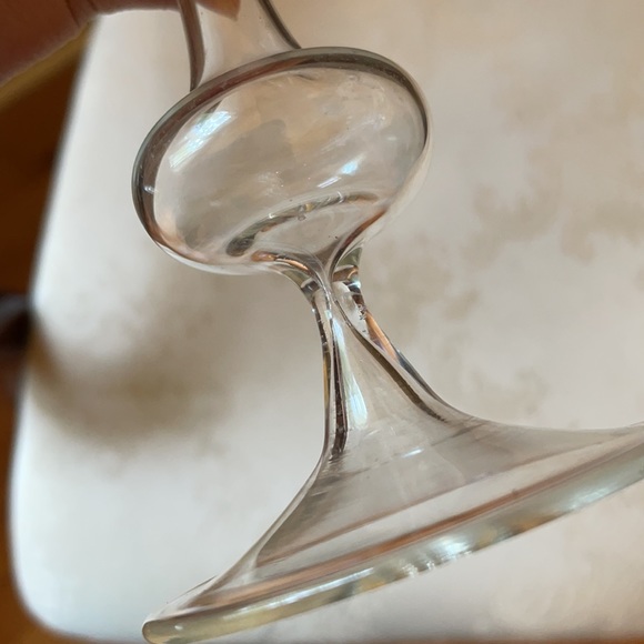 Hand blown glass Jack in the Pulpit retro 1960s bud vase glass art - Picture 6 of 10